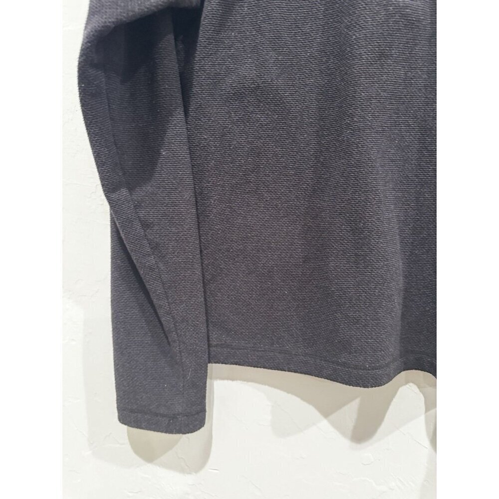 The North Face Men’s Textured Cap Rock 1/4 Zip Pullover Sweatshirt Black Small - Picture 5 of 10